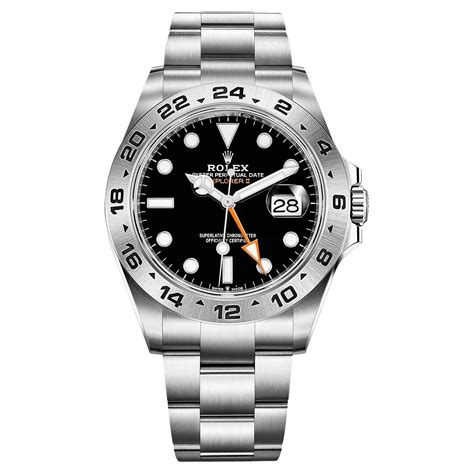 orange sonne rolex|Rolex Explorer II watch: Oystersteel .